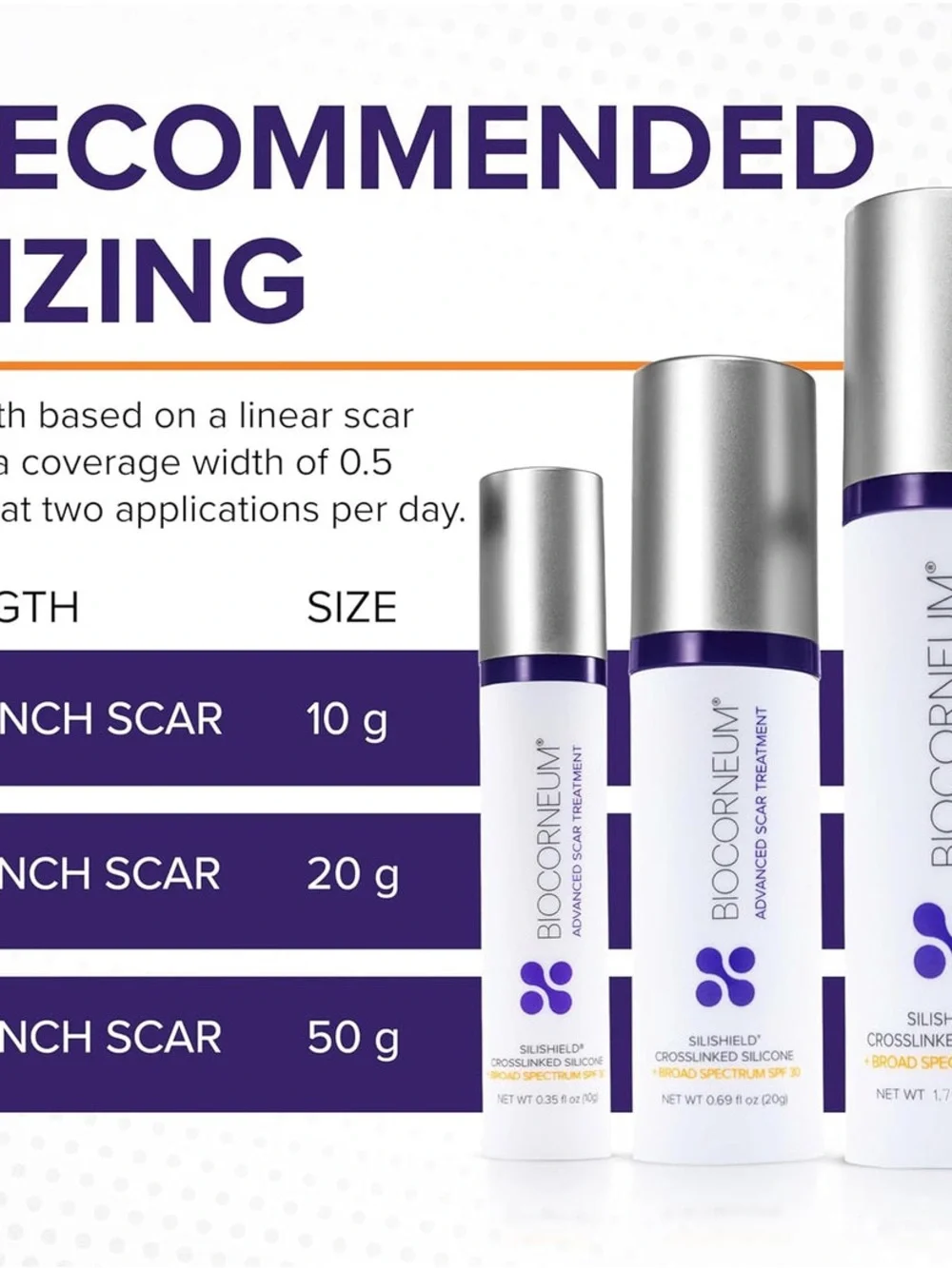 BIOCORNEUM Advanced Scar Treatment Broad Spectrum SPF 30 10g.